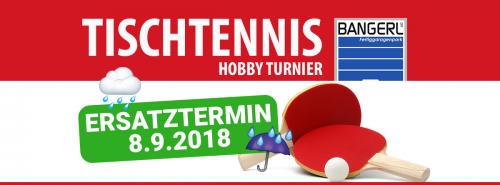Tischtennis Hobby-Turnier